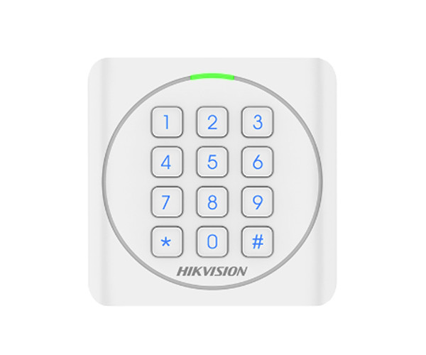 【?？低旾C密碼門禁讀卡器】?？低旽IKVISION數(shù)字鍵盤門禁IC讀卡器DS-K1801MK